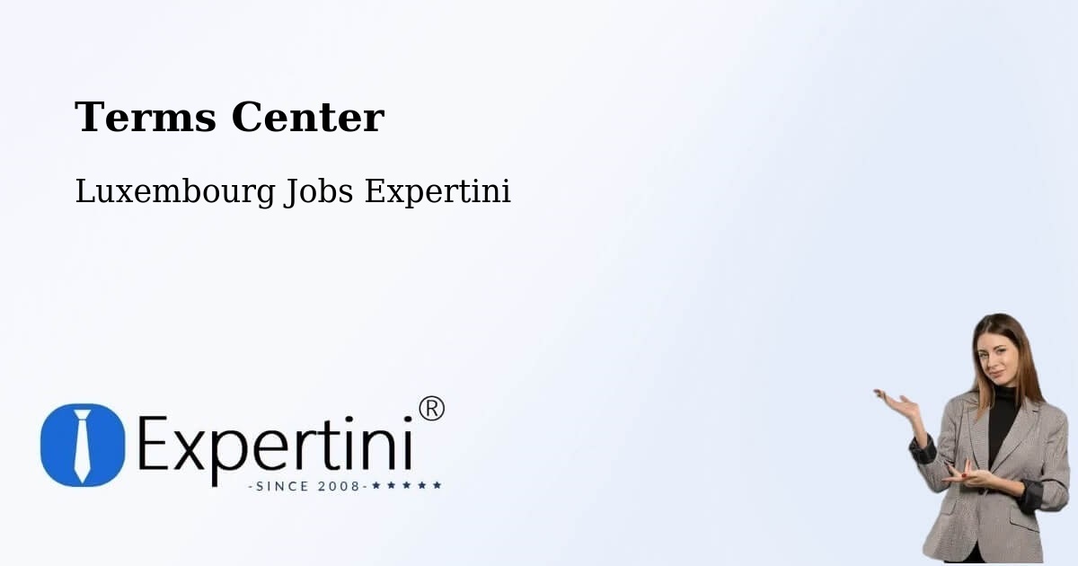 Terms of Service – Fischbach - Luxembourg Jobs Expertini